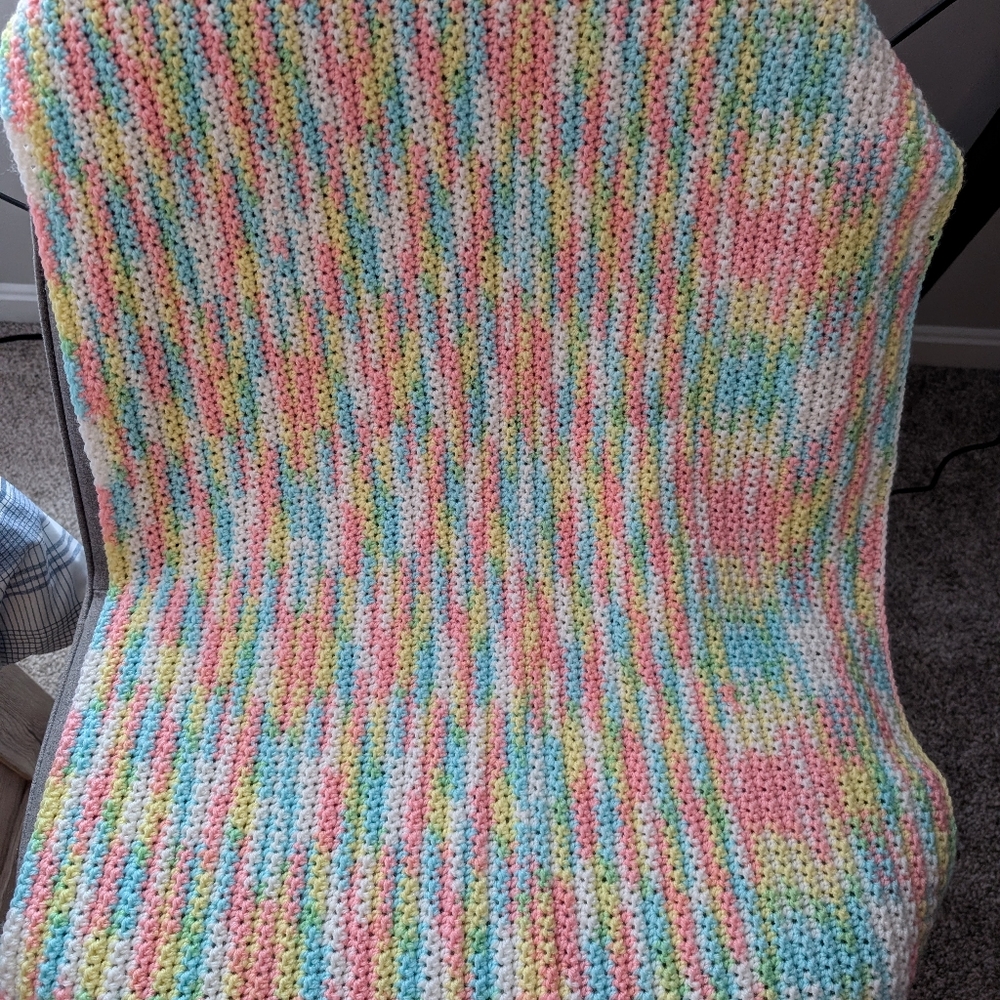 Handmade Baby Blanket Bundle | Baby Book | Afghan | Guess How Much I Love You - Picture 4 of 6